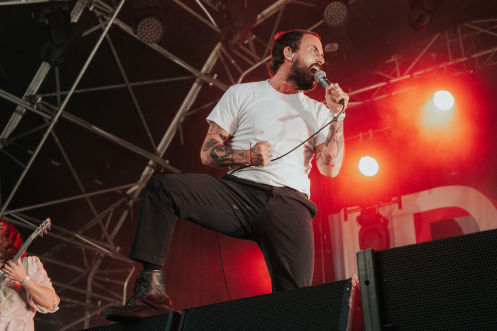 IDLES live @ 2000trees Festival. Photo Credit: Megan Jenkins Photography