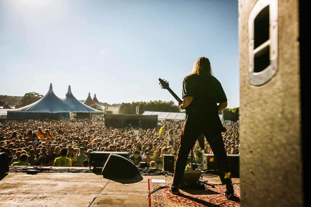 Dinosaur Pile-Up live @ 2000trees Festival. Photo Credit: SnapRockAndPop