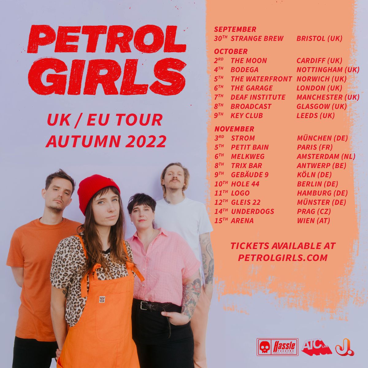 Petrol Girls Tour 2022