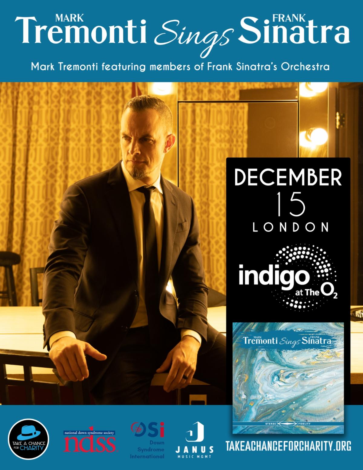 Tremonti Sings Sinatra London Show 2022