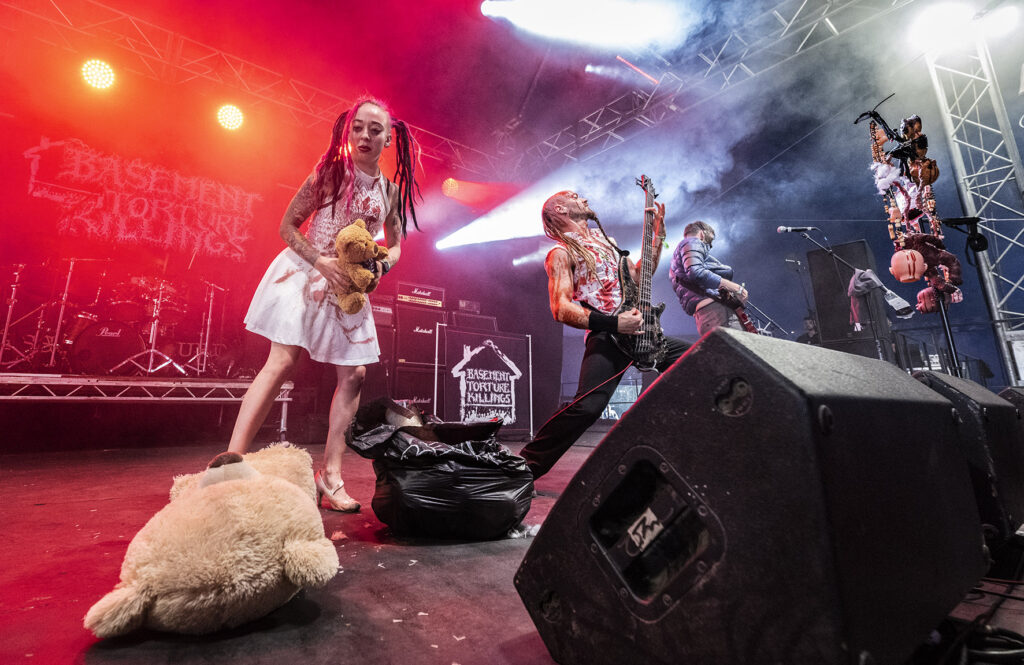 Basement Torture Killings live @ Bloodstock Festival 2022. Photo Credit: Katja Ogrin