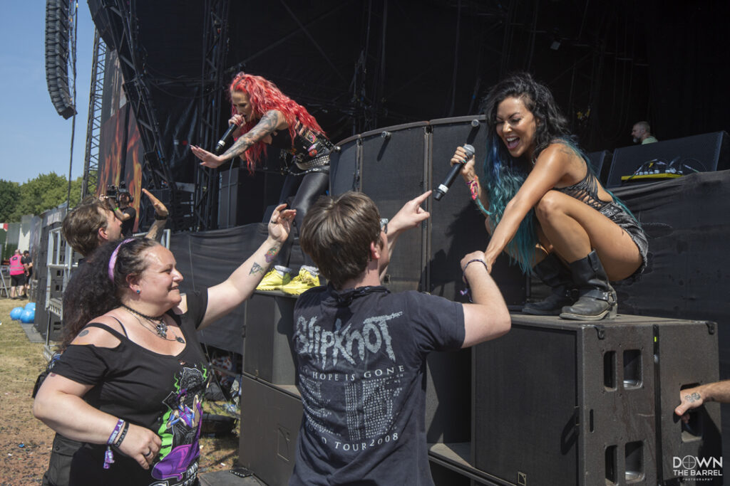 Butcher Babies live @ Bloodstock Festival 2022. Photo Credit: Down The Barrel Photography