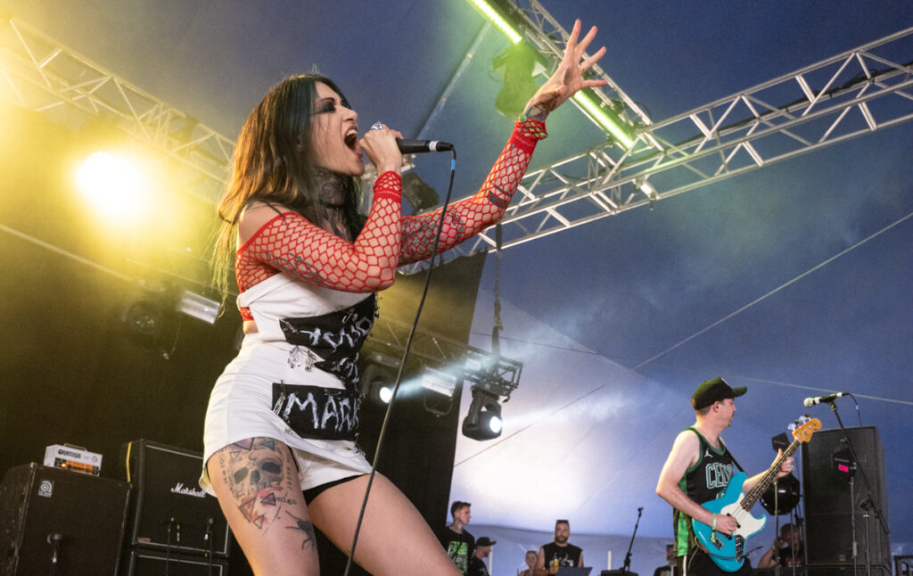 Cage Fight live @ Bloodstock Festival 2022. Photo Credit: Katja Ogrin