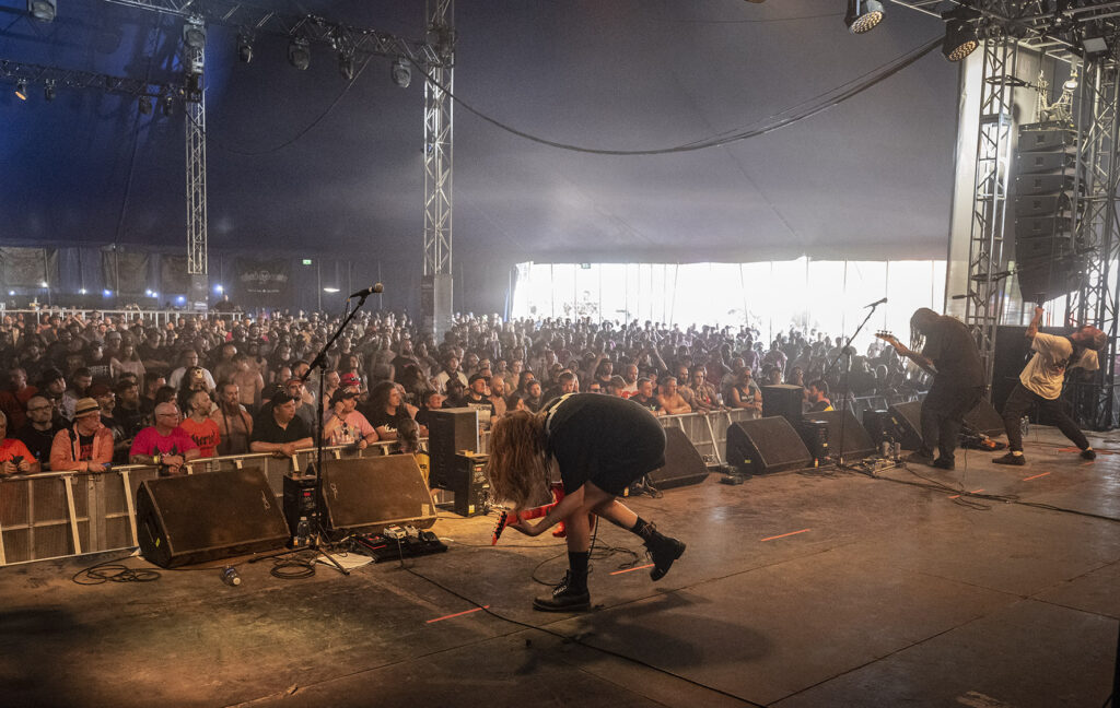 Heriot live @ Bloodstock Festival 2022. Photo Credit: Katja Ogrin