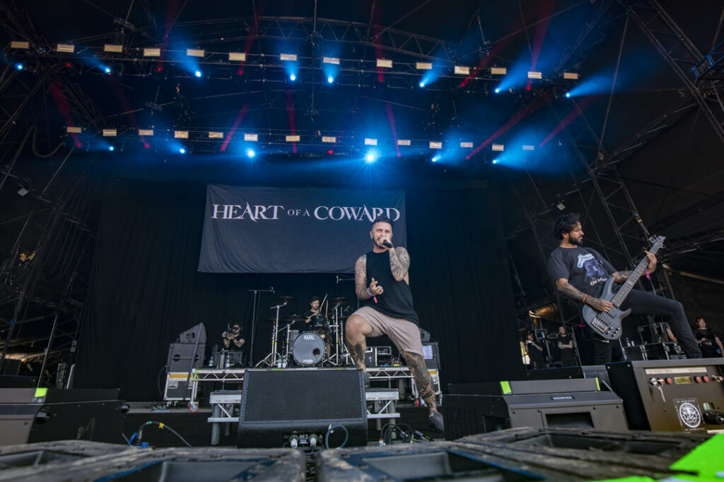 Heart Of A Coward live @ Bloodstock Festival 2022. Photo Credit: Down The Barrel Photography