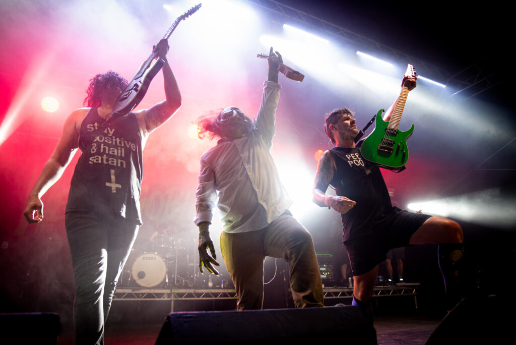 Nekrogoblikon live @ Bloodstock Festival 2022. Photo Credit: Matt Negus