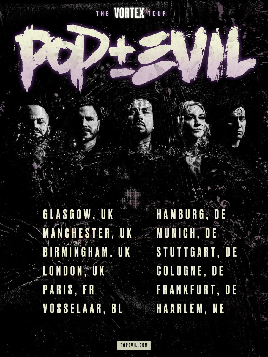 Pop Evil European Tour 2022