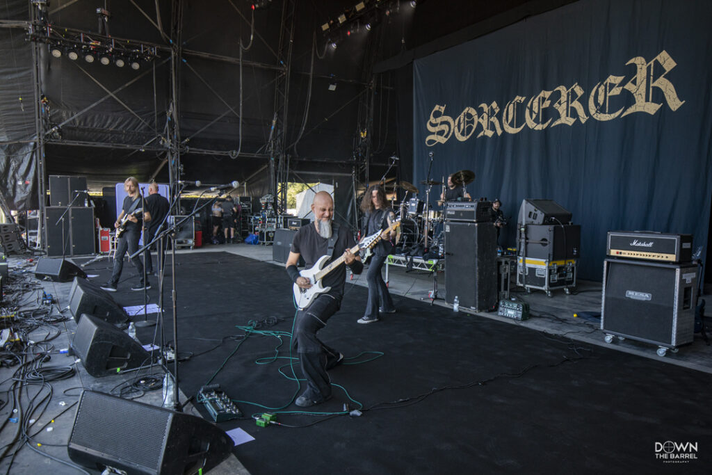 Sorcerer live @ Bloodstock Festival 2022. Photo Credit: Down The Barrel Photography