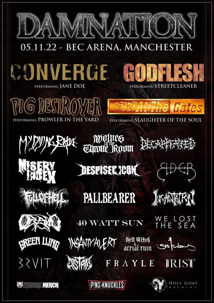 Damnation Festival 2022 - Final Lineup_1