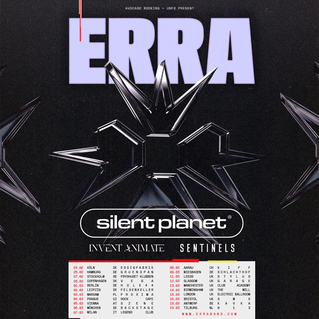 Erra European Tour 2023