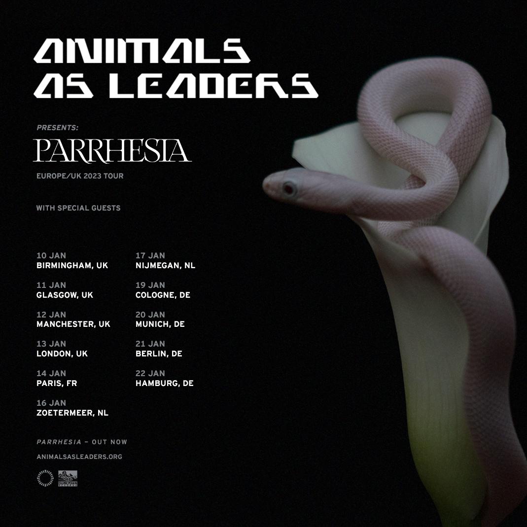 Animals As Leaders European Tour 2023