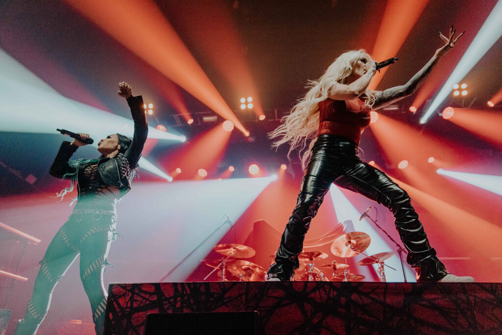 Butcher Babies live @ O2 Forum Kentish Town, London. Photo Credit: Karolina Janikunaite