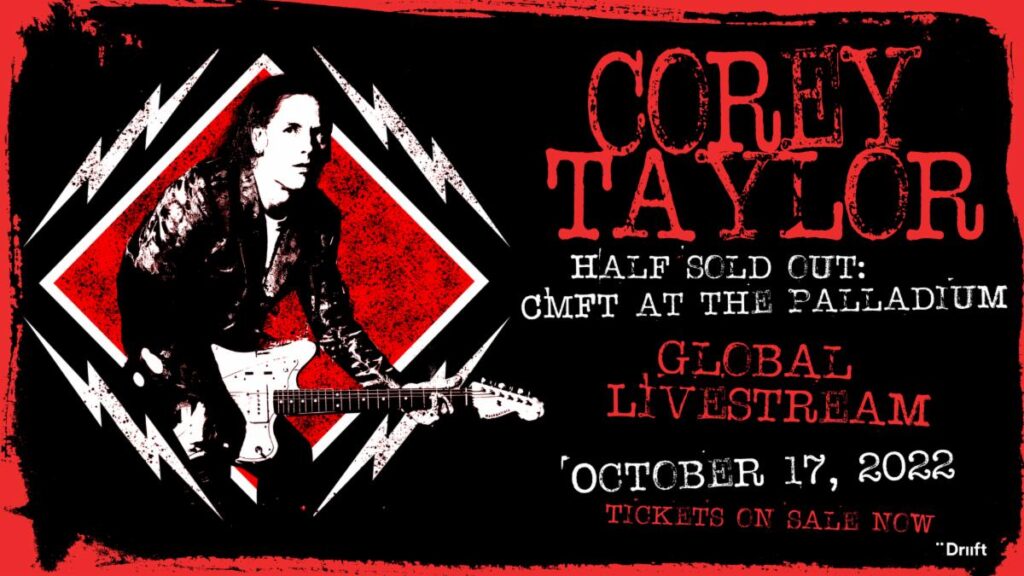 Corey Taylor - Half Sold Out CMFT Live At The London Palladium - Livestream