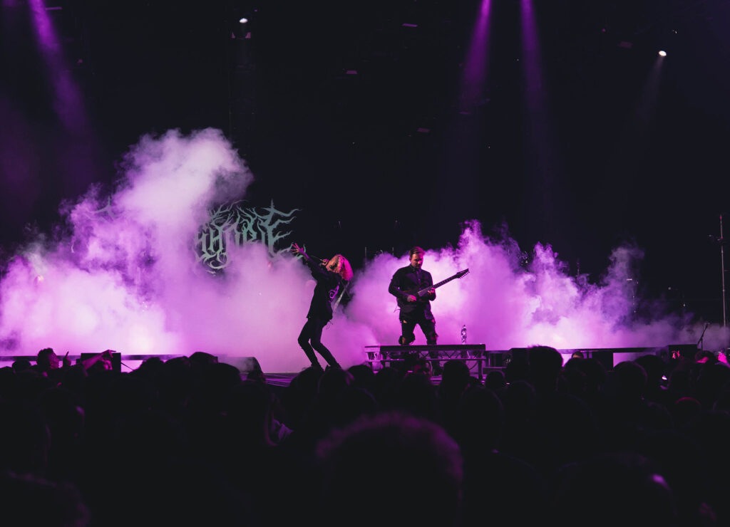 Lorna Shore live @ International Arena, Cardiff. Photo Credit: Cariad Myer Photography