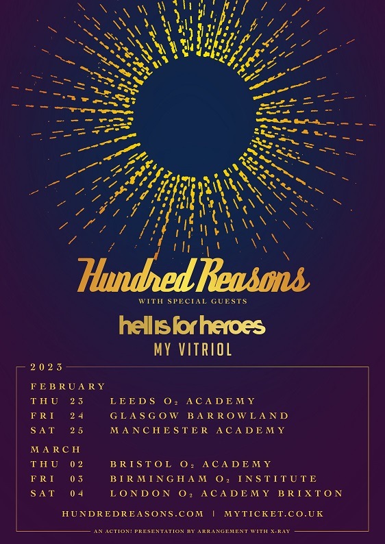 Hundred Reasons UK Tour 2023