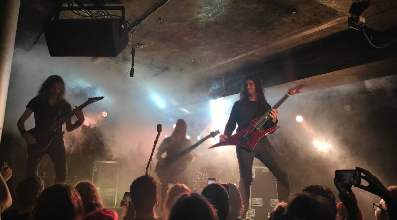 Obscura live @ The Underworld, London. Photo Credit: Pavel Kondov