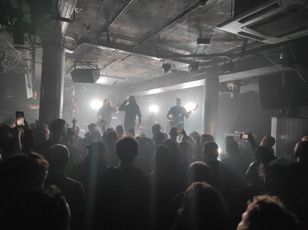 Persefone live @ The Underworld, London. Photo Credit: Pavel Kondov