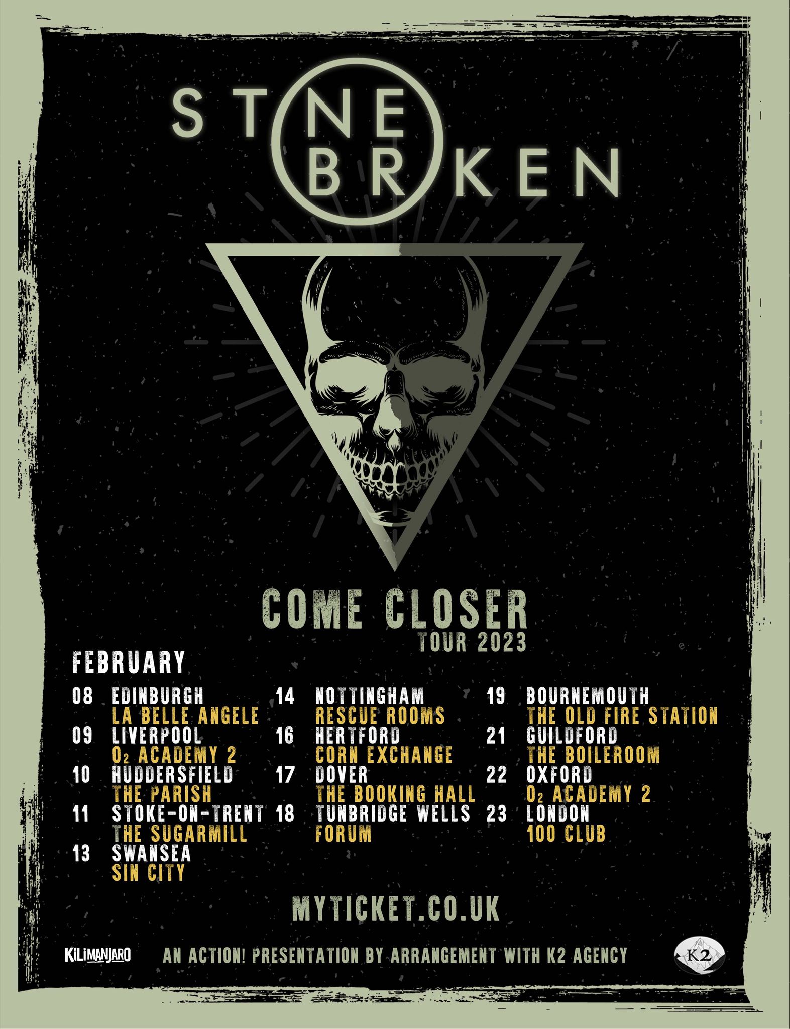 Stone Broken UK Tour 2023