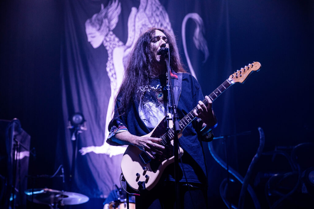 Alcest live @ indigo at The O2, London. Photo Credit: Sarah Tsang