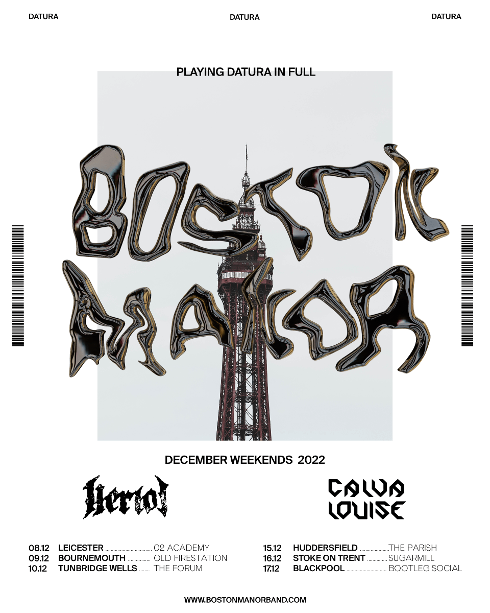 Boston Manor UK Tour 2022