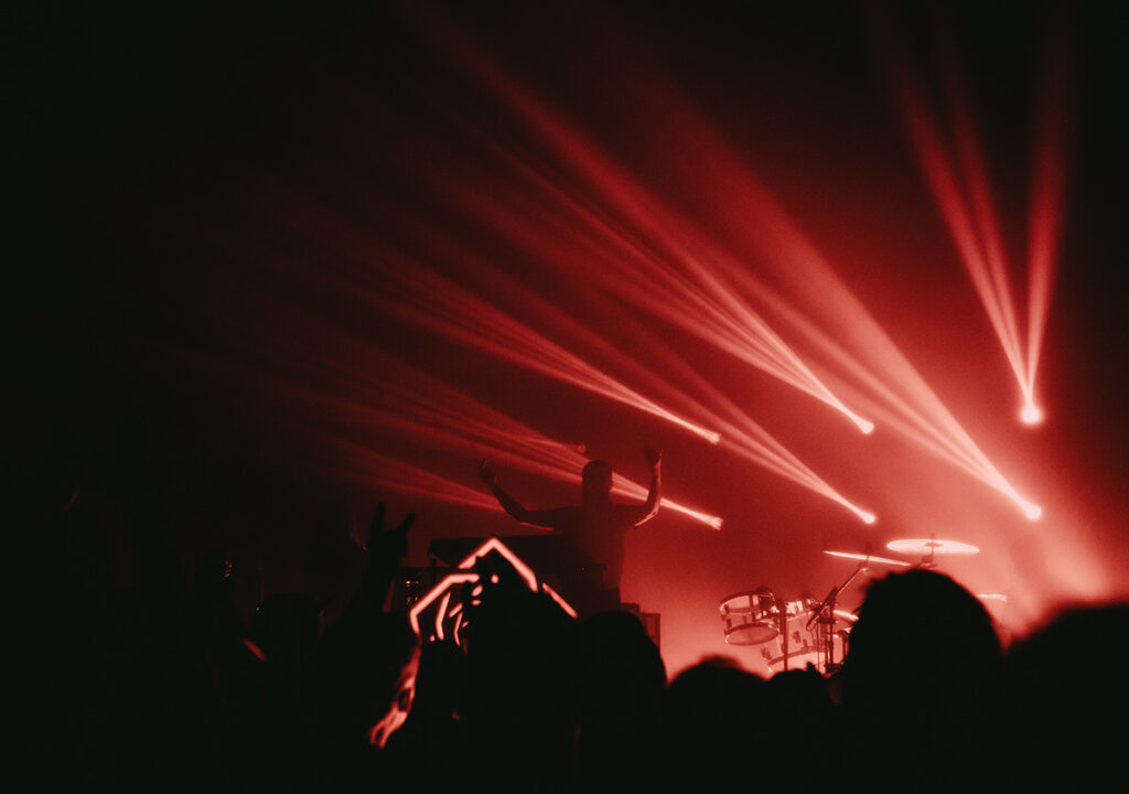 Carpenter Brut live @ Academy 2, Manchester. Photo Credit: Sarah Sidwell