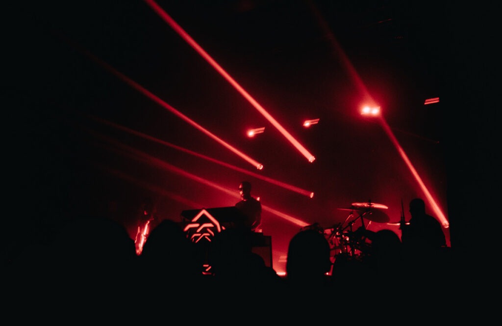 Carpenter Brut live @ Academy 2, Manchester. Photo Credit: Sarah Sidwell