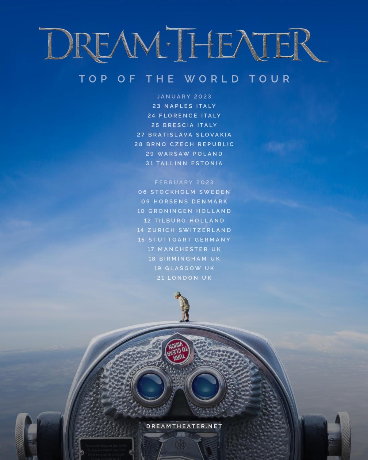 Dream Theater UK Tour 2023