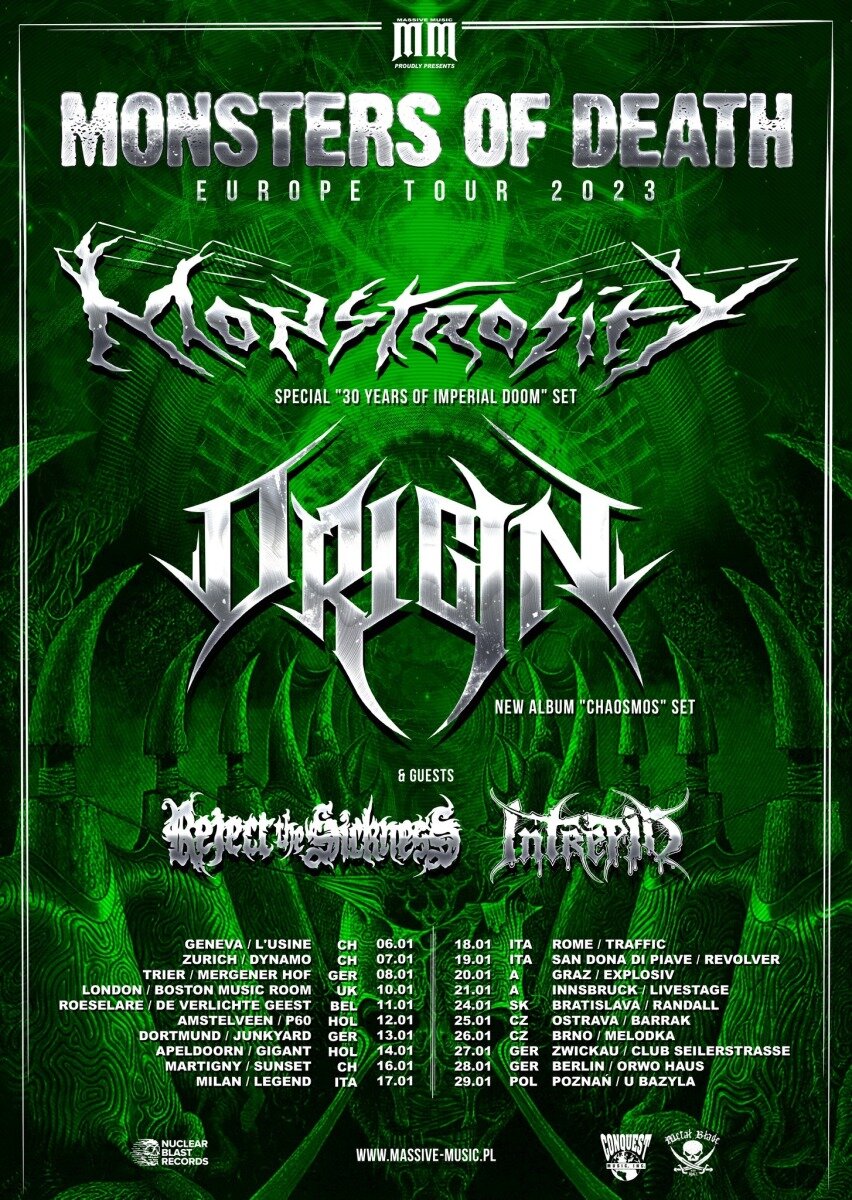 Monstrosity European Tour 2023