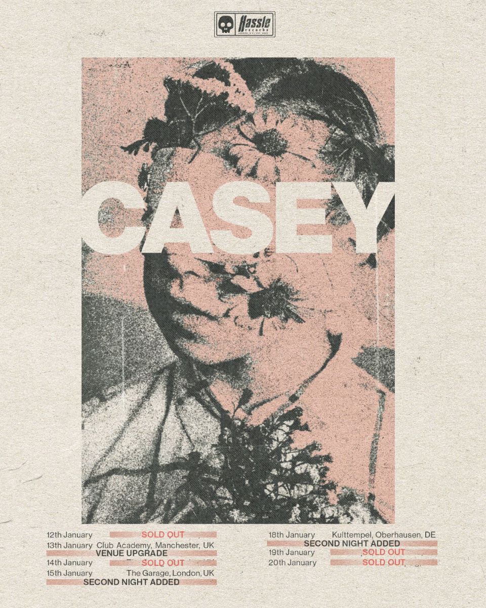 Casey UK Tour New Shows 2023