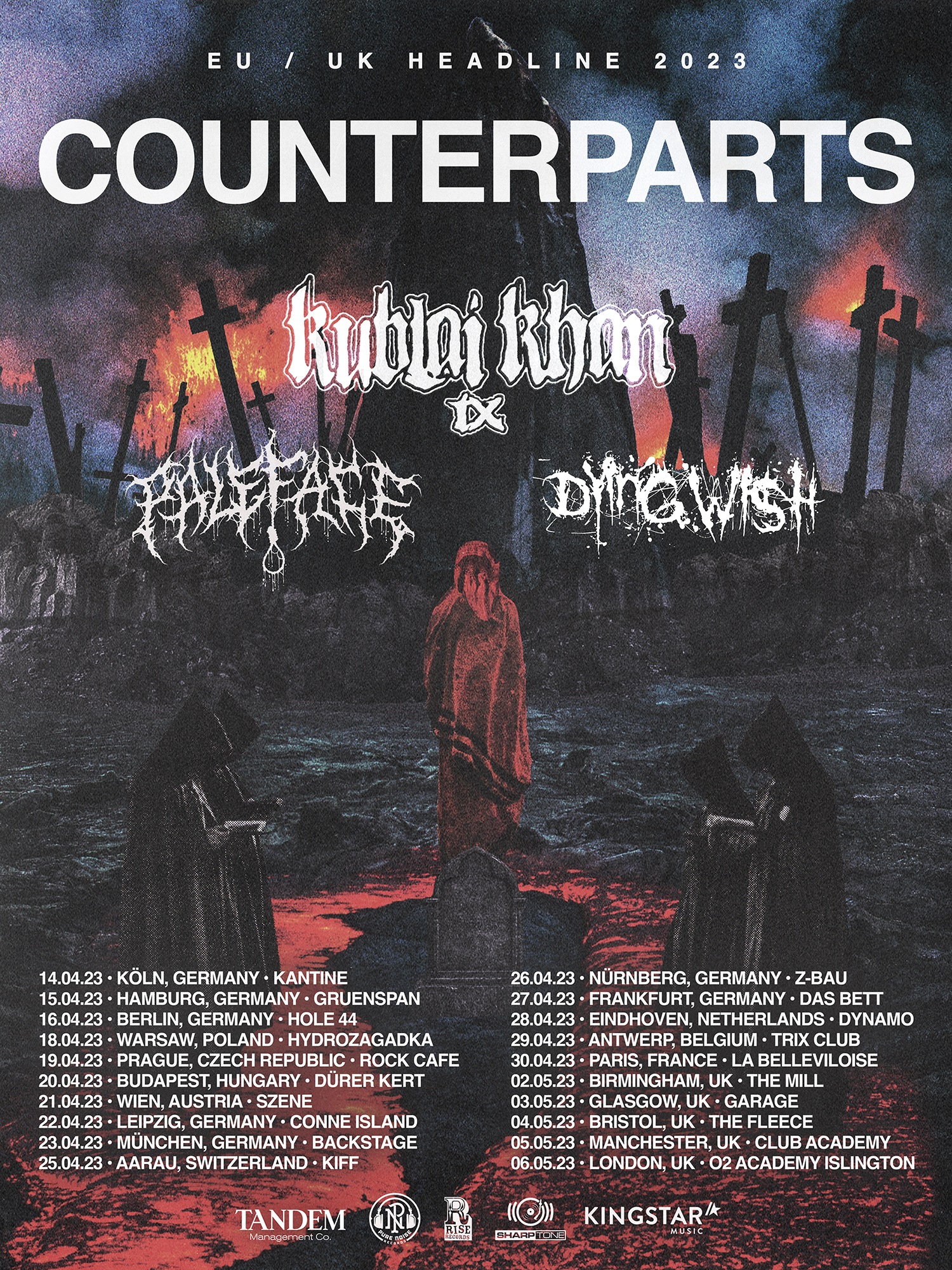 Counterparts European Tour 2023