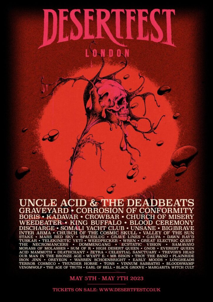 Desertfest London 2023 - Announcement 2