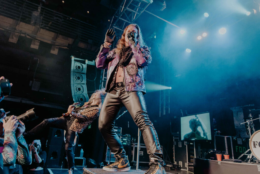 Fozzy live @ O2 Academy Islington, London. Photo Credit: Karolina Janikunaite