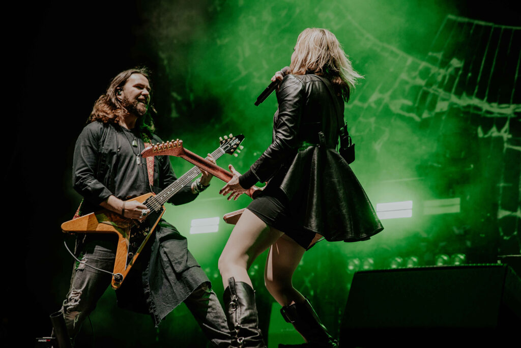 Halestorm live @ O2 Arena, London. Photo Credit: Karolina Janikunaite