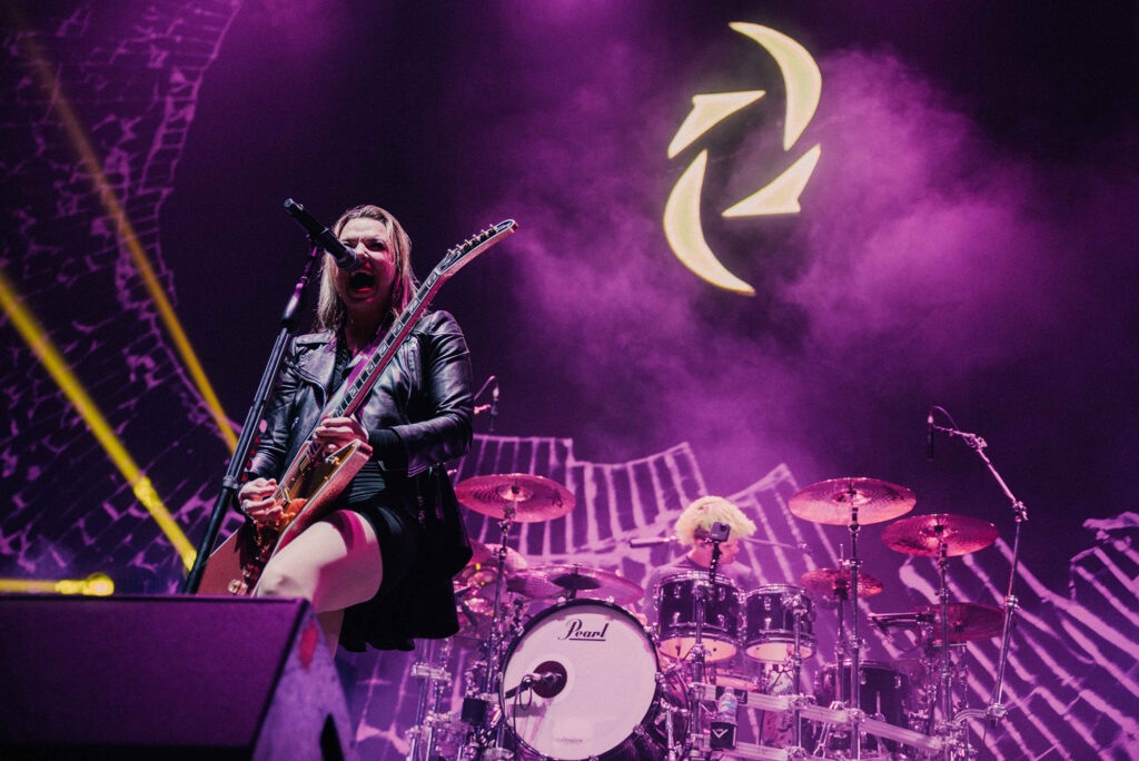 Halestorm live @ O2 Arena, London. Photo Credit: Karolina Janikunaite