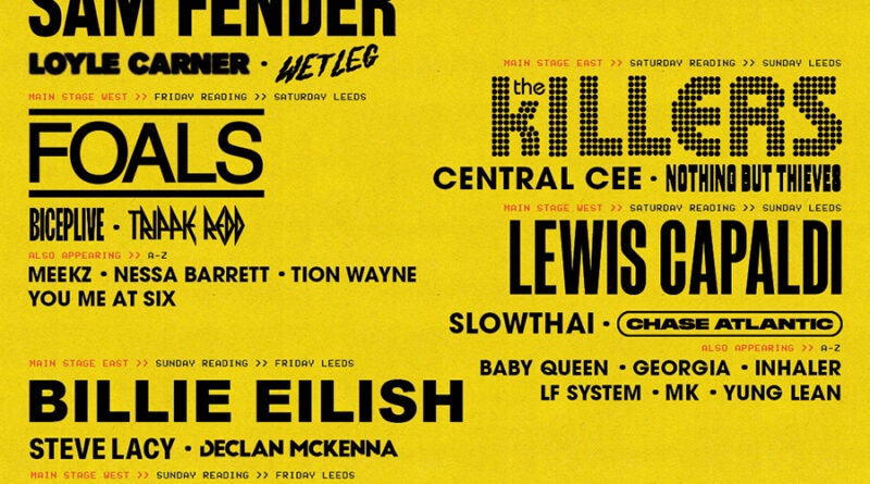 Reading & Leeds Festival 2023 - Announcement 1