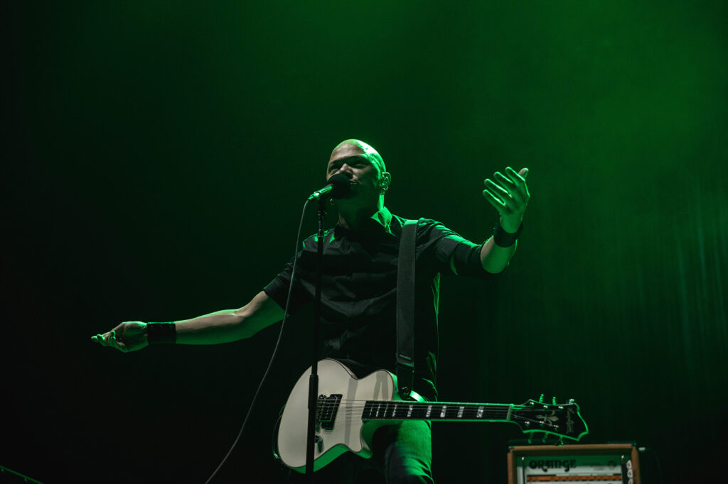 Danko Jones live @ OVO Arena Wembley, London. Photo Credit: Sarah Tsang