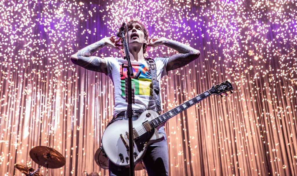 The Darkness live @ OVO Arena Wembley, London. Photo Credit: Sarah Tsang