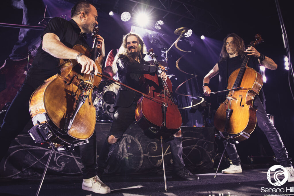 Apocalyptica live @ O2 Academy, Bristol. Photo Credit: Serena Hill Photography