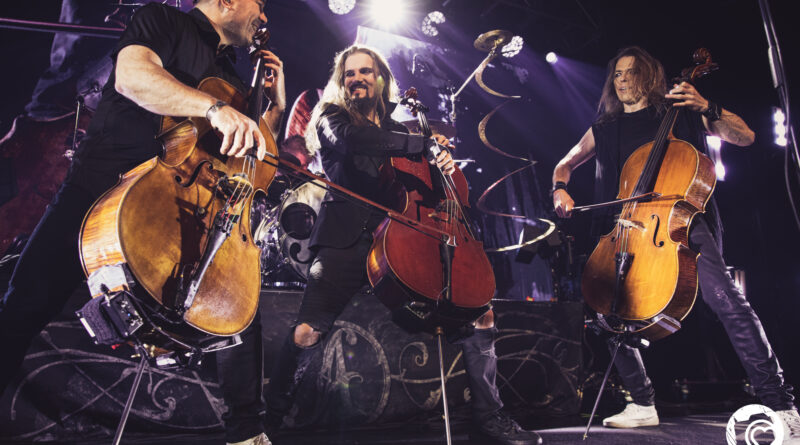 Apocalyptica live @ O2 Academy, Bristol. Photo Credit: Serena Hill Photography