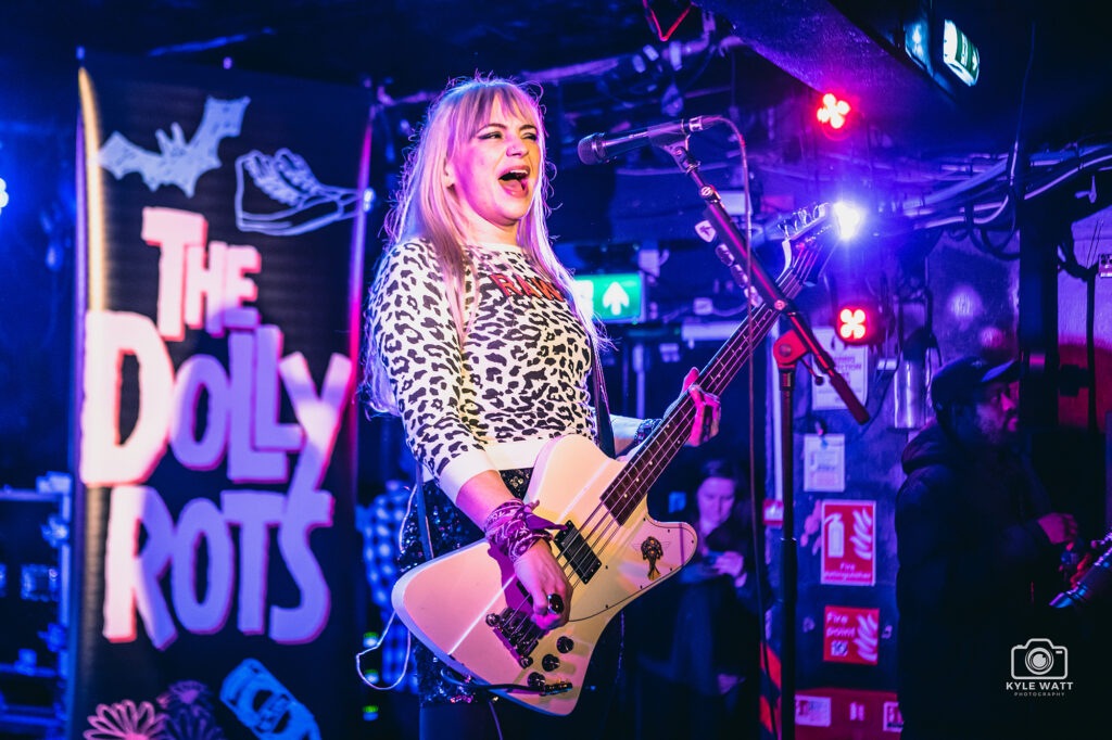 The Dollyrots live @ King Tut's, Glasgow. Photo Credit: Kyle Watt