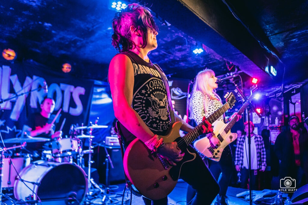 The Dollyrots live @ King Tut's, Glasgow. Photo Credit: Kyle Watt