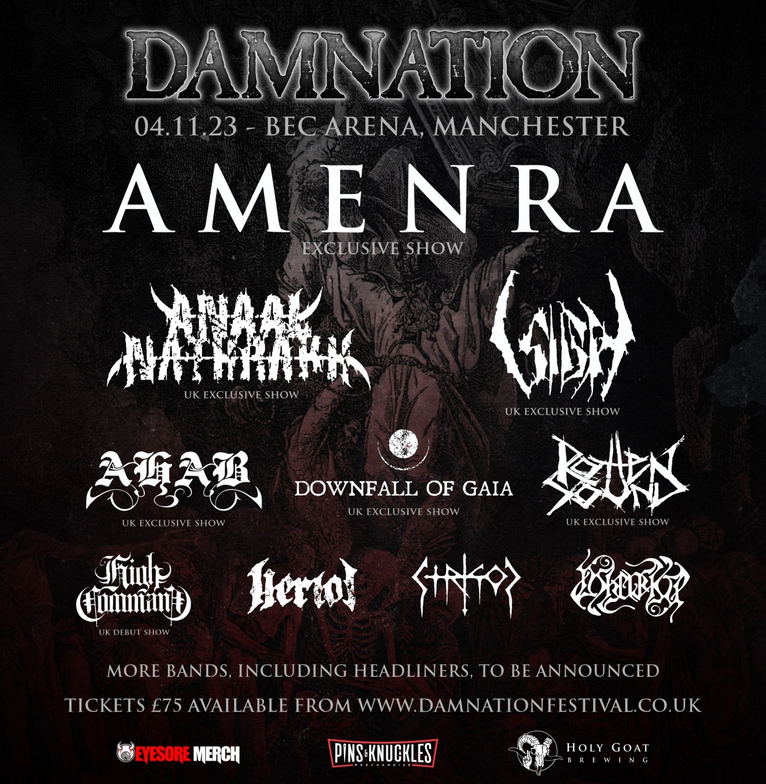 Damnation Festival 2023 - Announcement 2