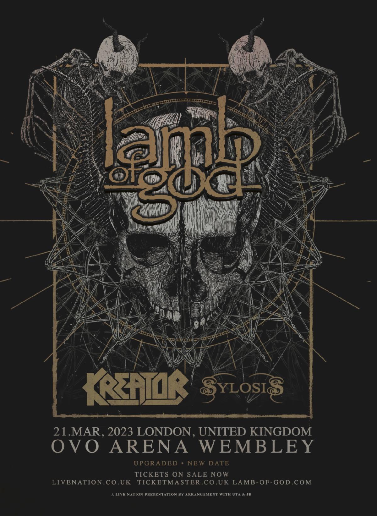 Lamb Of God London Show 2023