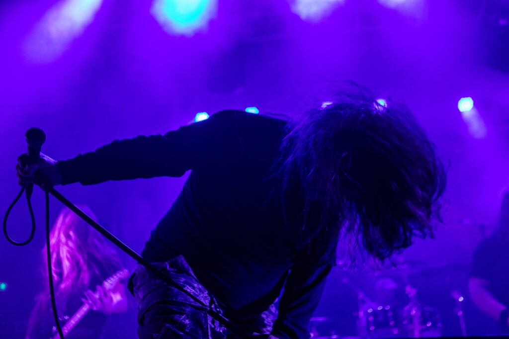 Obituary live @ The Electric Ballroom, London. Photo Credit: Farrah Kathleen