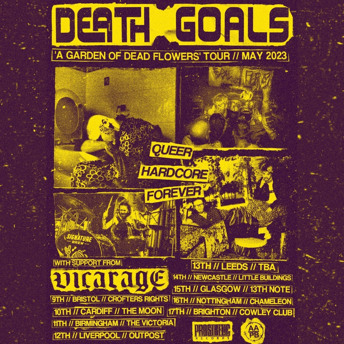 Death Goals UK Tour 2023