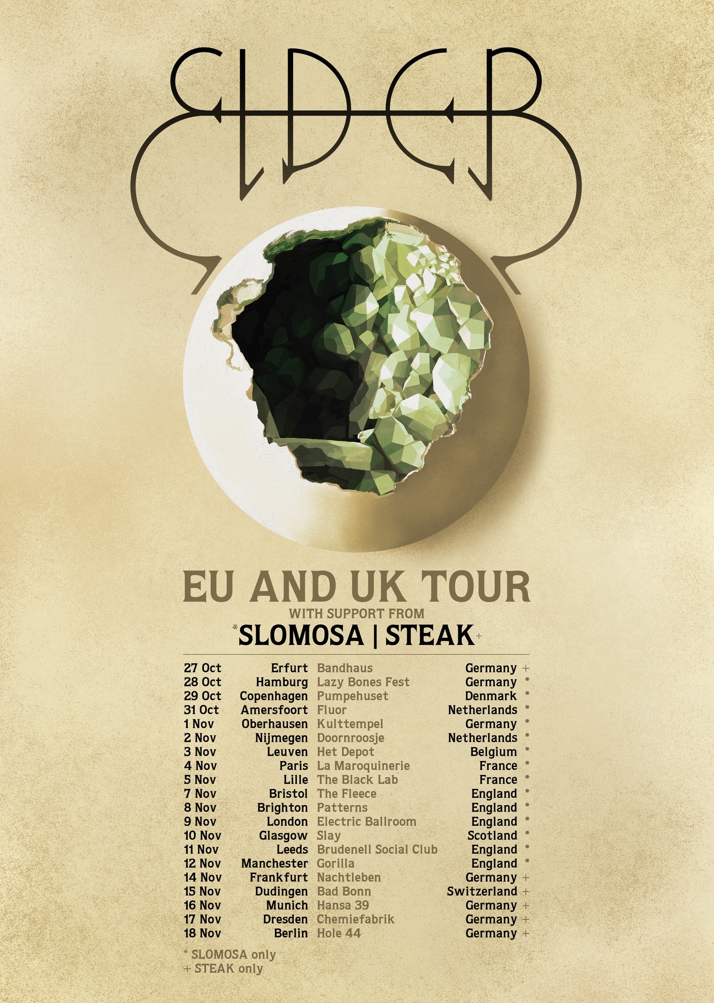 Elder European Tour 2023