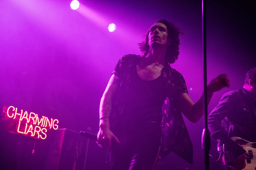 Charming Liars live @ O2 Institute, Birmingham. Photo Credit: Max Adams