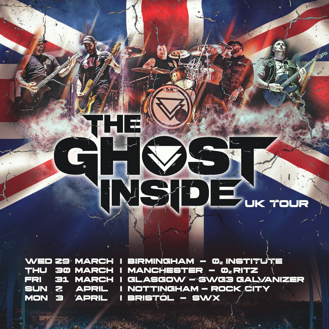 The Ghost Inside UK Tour 2023