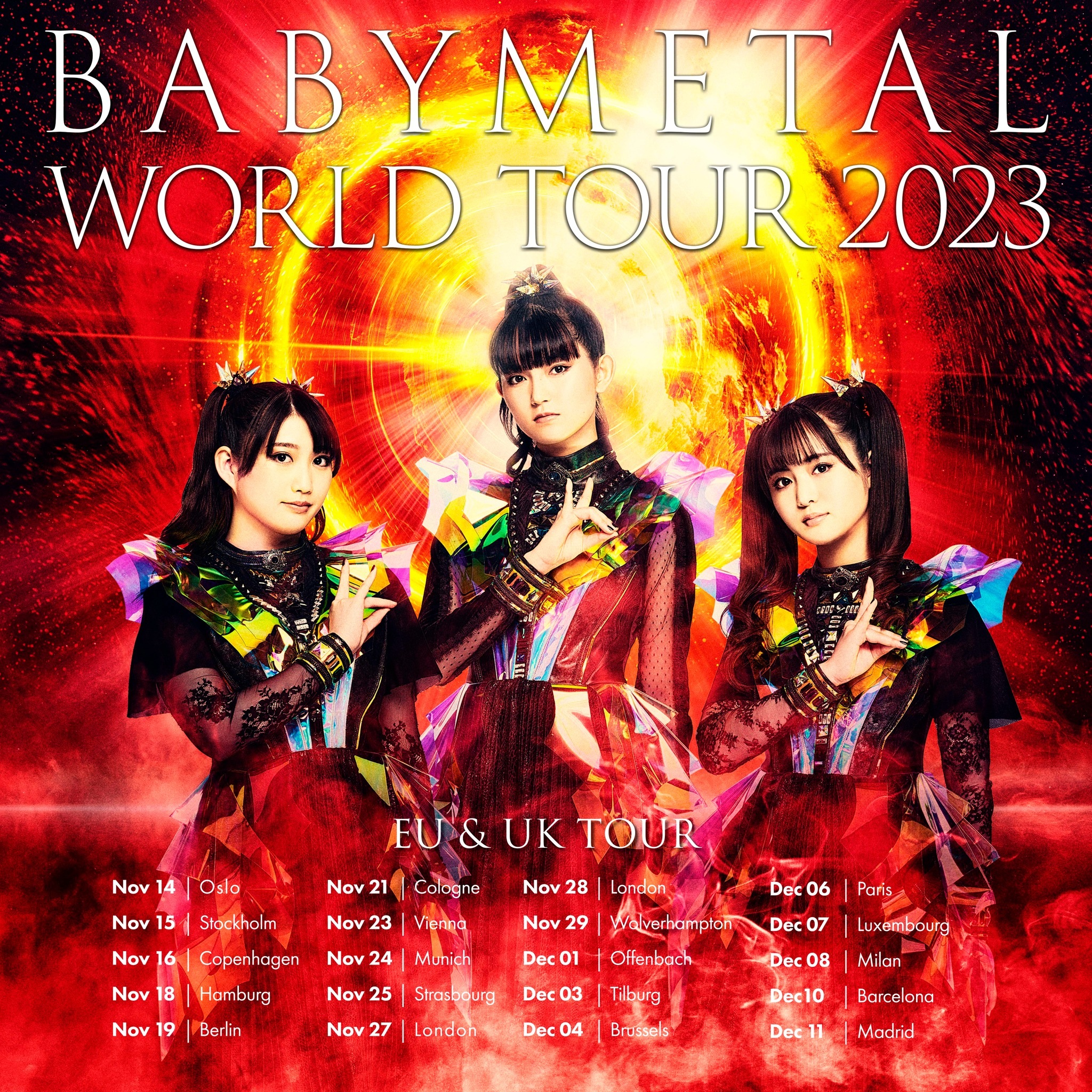 BABYMETAL European Tour 2023