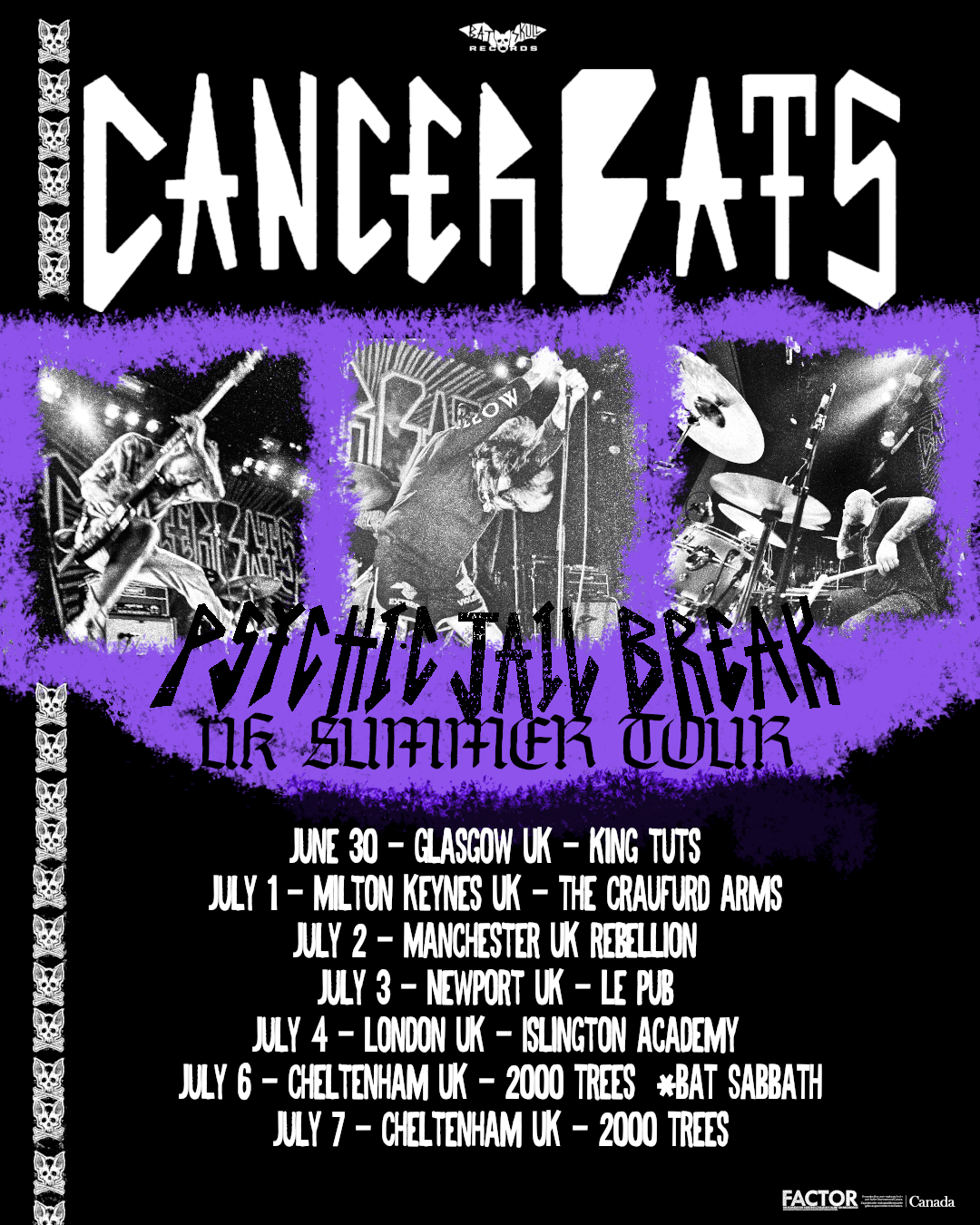 Cancer Bats UK Tour 2023